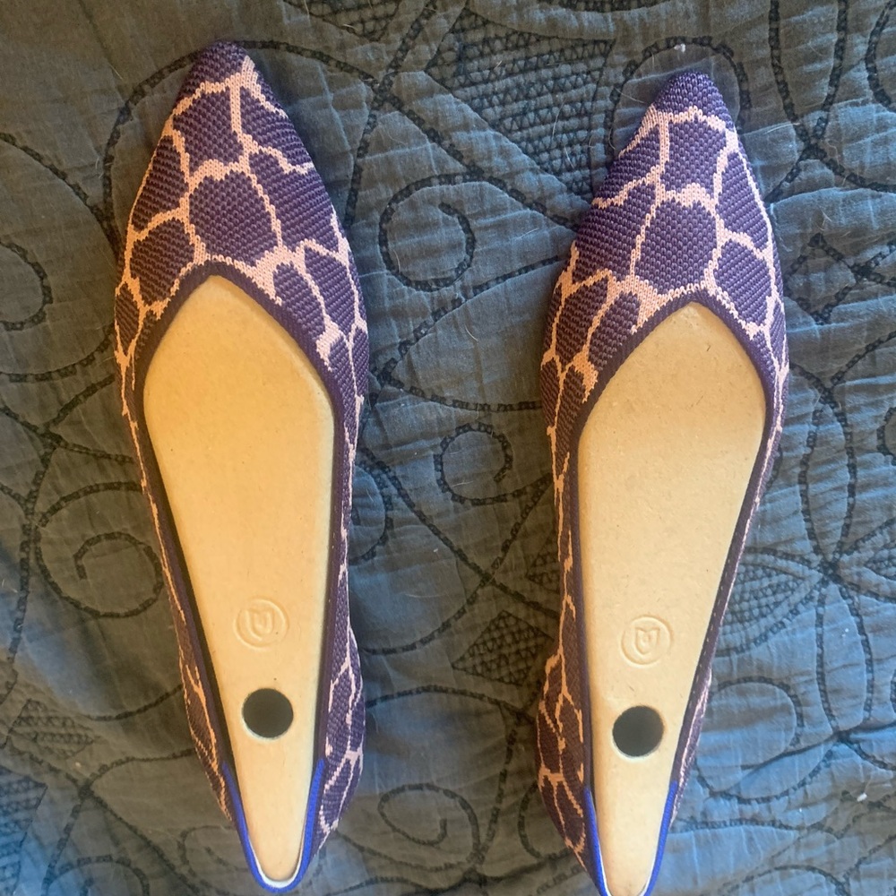 Rothy’s purple giraffe size 10 NWOB. C&R - Picture 5 of 5